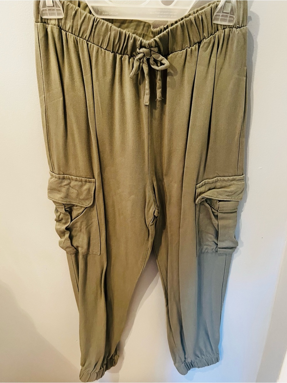art class Olive Green Cargo Joggers with Drawstring Waist